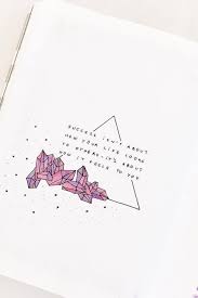 · dear past, thank you for the lessons. 25 Best Crystal Bullet Journal Spread Ideas For 2022 Crazy Laura