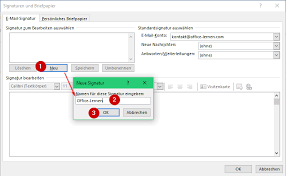 Adding a signature in the desktop version of outlook hasn't changed much over the. Outlook E Mail Signatur Erstellen Und Bearbeiten Office Lernen Com