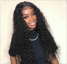 Black hair products have evolved and it is about time! Transparent Lace Wigs Long Water Wave Wigs Yolissa Hair