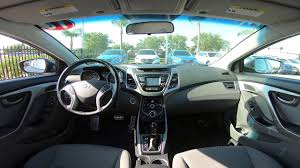 2017 hyundai elantra revealed in korea with more upscale design. 2016 Hyundai Elantra Sport Interior Youtube