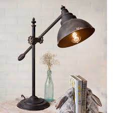8 Dia Base And About 30 Tall When Extended Fully Upright Lamp Arm Is Adjustable And Measures 21 Long Arm Farmhouse Lamps Dome Pendant Lighting Task Lamps