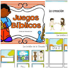 Juegos biblicos para imprimir gratis muy buenos para compartir con los ninos y jovenes de la iglesia para realizar un juego biblico para sus hijos en el hogar o para los estudiantes en la escuela cristiana. Juego Bolsillos De La Creacion De Los Tales Lecciones Biblicas Para Ninos Ninos En La Escuela Juegos Biblicos
