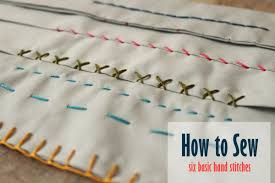 Each of the four covenants in world of warcraft: How To Sew Six Basic Hand Stitches