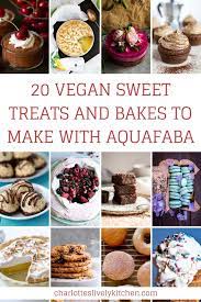 This can make your recipes vegan friendly or suitable for those that may have egg allergies. 20 Vegan Sweet Treats And Bakes To Make With Aquafaba Charlotte S Lively Kitchen