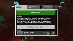 Mcpe 29304 You Cannot Play Online Multiplayer Through Xbox Live Because Of How Your Account Is Set Up Jira