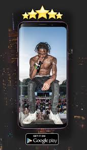 Travis scott, rapper, artwork, men, text, full length, communication. Travis Scott Wallpaper Hd 4k Fur Android Apk Herunterladen