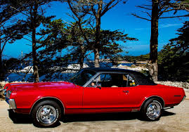 Image result for Cardinal Red 1967 Mercury