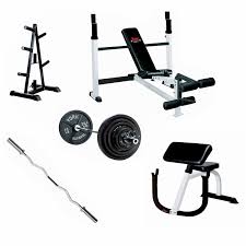 York Home Gym Weight Lifting Package