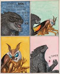 Godzilla And Mothra Godzilla Funny Godzilla Godzilla Comics