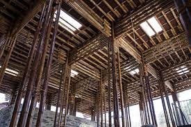 Gallery Of Son La Restaurant Vtn Architects 14 Bamboo Building Bamboo Architecture Bamboo Structure