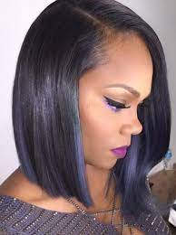 Sleek Black Bob Haircuts For Black Women Trendy Bob Hairstyles Bob Hairstyles Hair Styles