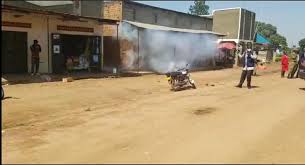 Police teargas Barbie Kyagulanyi as she ...