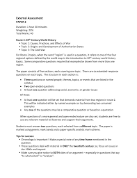 What will a typical paper 2 question 5 always start with. Ib Paper 2 Overview