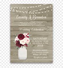 Maybe you would like to learn more about one of these? Rustic Reception Only Invitation Jar Burgundy And Blush Rustic Wedding Hd Png Download 900x900 5191350 Pngfind