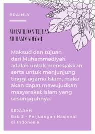 Check spelling or type a new query. Sebutkan 3 Peran Muhammadiyah Dalam Bidang Pendidikan Brainly Co Id