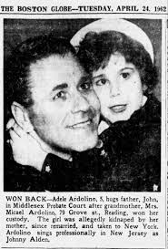 April 24, 1962 John Ardolino wins custody of Daughter Adele