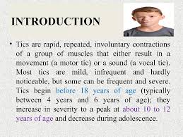 Image result for Tic Disorder