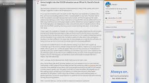 Announcers thinking deshaun watson is down and him actually still being up and throwing a touchdown. I Ve Never Seen So Many People So So Severely Sick Austin Nurse Chronicles Covid 19 Situation On Reddit Wcnc Com