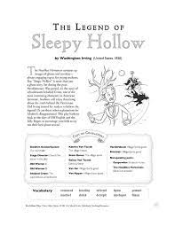 The Legend Of Sleepy Hollow A Close Reading Of A Classic American Tale Cruisin Through 4th Grade Route 125