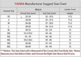 Yianna Womens Underbust Sizechart Waist Trainer Depot