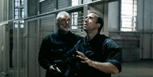 Connery and cage lead the bad guys on a mine chase under alcatraz. The Rock Premiere On Alcatraz Island D23