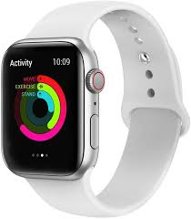 Eworld Sport Band For Apple Watch 44mm 42mm Soft Silicone Strap Replacement Iwatch Bands For Apple Watch Sport Series 4 Series 3 Series 2 Series 1 White Price In Uae Amazon Uae Kanbkam
