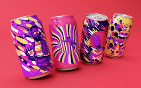 Lucas Wakamatsu S Animated Soda Cans Pop With Personality Packaging Design Inspiration Creative Packaging Design Packaging Design