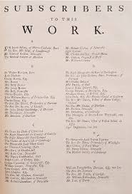 Avison and his Subscribers: Musical Networking in Eighteenth-Century  Britain