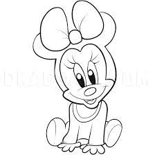 Want to discover art related to minnie_mouse? How To Draw Baby Minnie Mouse Step By Step Drawing Guide By Dawn Dragoart Com