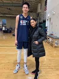 Kai sotto is a filipino basketball player. Look Kai Sotto Meets 2015 Miss Universe Pia Wurtzbach In Basketball Without Borders Global Camp Manila Bulletin