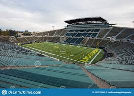 Autzen Stadium In Eugene Oregon At The University Of Oregon