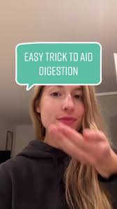 do this before & after your meal to stimulate digestion #bloating  #guthealth #natural #holistichealth