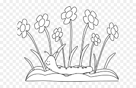 See garden drawing stock video clips. Flower Garden Drawing For Kids Hd Png Download Vhv