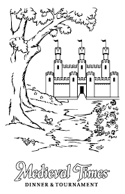 Medieval Times Castle Coloring Page Castle Coloring Page Medieval Times Dinner Coloring Pages