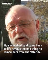 He's opened up about what he saw 'on the other side' 😳