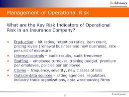 Risk management is key to managing insurance companies more than to any other business. A Carvill Service Operational Risk Management In A Property Casualty Insurance Company Mark Verheyen Fcas Maaa Cas Spring Meeting May Ppt Download