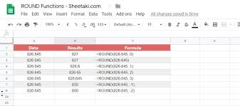 How To Round Numbers In Google Sheets Fast Simple Sheetaki