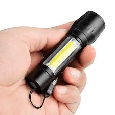 Usb Rechargeable Flashlight 3 Lighting Mode Cob Xpe Led Mini Flashlight Waterproof Portable Used For Camping Cycling Work Etc Wish Rechargeable Flashlight Mini Flashlights Usb Rechargeable