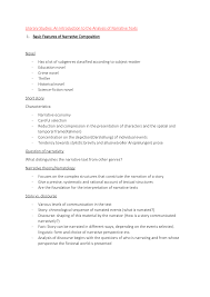 Du hast einen langen text und weißt, dass dieser kürzer muss. Introduction To The Analysis Of Narrative Texts Studocu