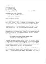 And naturalized in the united states and not naturalized in a state. Citizen Contacts U S Supreme Court On Pattern Of Usurpations By Presidential Candidates The Post Email