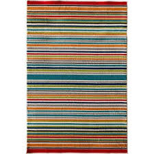 Each bold outdoor rug is listed from left to right by row. 8 X 10 Striped Multi Colored Outdoor Rugs Rugs The Home Depot