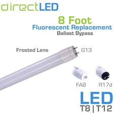 Ballast bypass conversion very literally means that the lighting fixture must be rewired to bypass the ballast. 8 Foot T8 T12 Led Tube Light Replaces F96t12 F96t8 Earthled Com