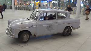 Arthur weasley enchanted a muggle car to fly. Harry Potter Car In Real Life Flying Ford Anglia Youtube