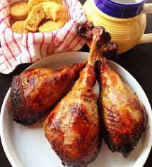 Paleo Herb Roasted Turkey Legs Paleo Cupboard Roasted Turkey Legs Turkey Leg Recipes Herb Roasted Turkey