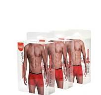 Custom Underwear Plastic Packaging Box Transparent PVC PET ...