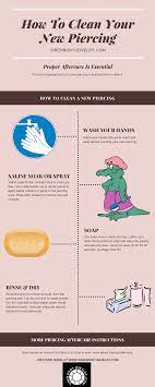 Piercing Aftercare Instructions Piercing Aftercare Cleaning Piercings Piercing