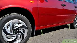 Ein Auto Aufbocken 10 Schritte Mit Bildern Wikihow