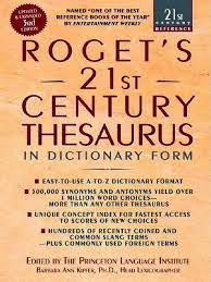 Maybe you would like to learn more about one of these? Roget S 21st Century Thesaurus 3rd Edition Semantics Word
