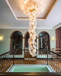 A Luxury Villa In Ho Chi Minh City Showcasing A Beautiful Seripnenufarcollection By Cdc Home Design Center This Piece I Organic Design Organic Lighting Design