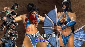 Mortal Kombat 9 Ryona] Fatalities on Kitana (Jade, Kung Lao, Kano, Stryker)  - YouTube